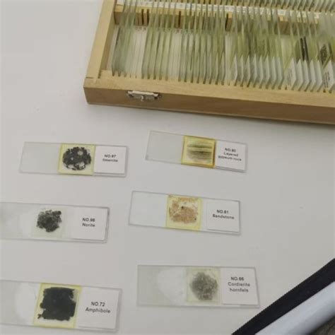 Geology Thin Section Mineral Slide Manufacturer, Supplier from Ambala