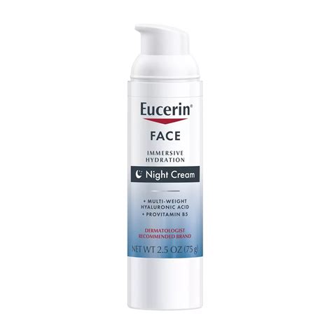 Eucerin Face Immersive Hydration Night Cream Immersive - Shop Facial ...