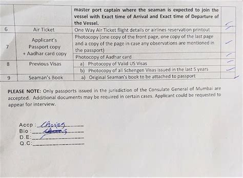 How to Apply Schengen Visa for Indian Seafaers