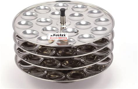 Eleven Rings Mini Idli 5 Plates Stainless Steel Idli Stand/Idli Maker ...
