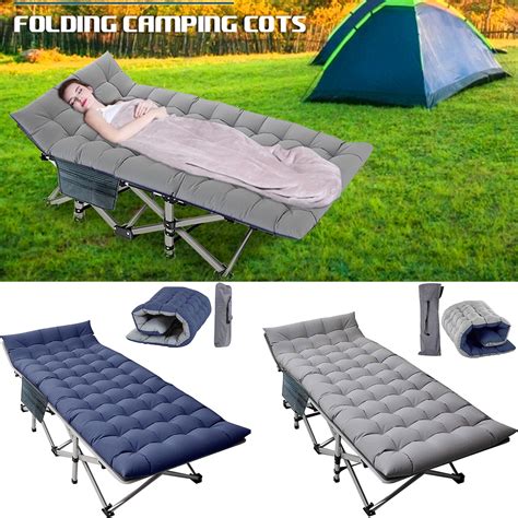 Buy MOPHOTO Adults Folding Camping Cot , Oxford Folding Cot Portable ...