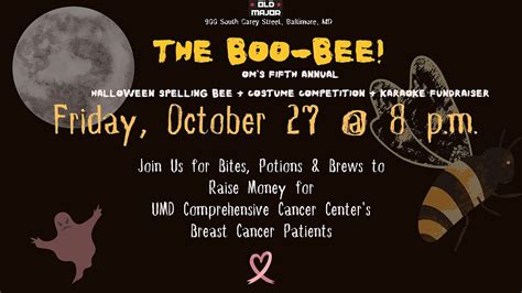 The Boo-Bee Halloween Spelling Bee and Costume Party Fundraiser, Old ...