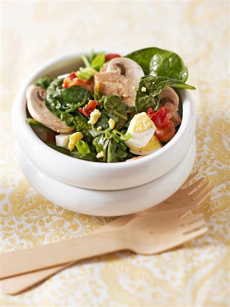 Wilted Spinach Salad