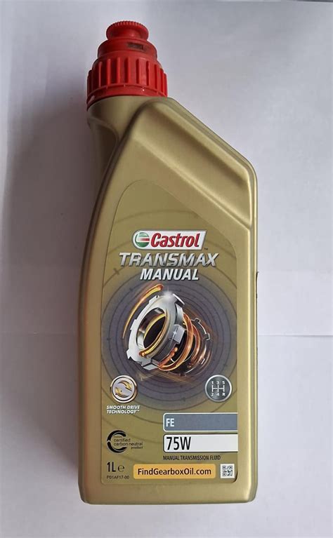 Castrol Transmax Manual FE 75W - Manual Transmission Fluid 1 litre - C ...