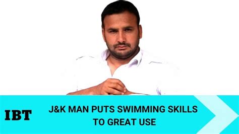 J&K man jumps into gushing river without safety gear; rescues three ...
