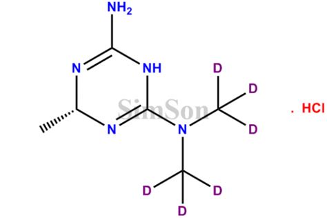Imeglimin D6 Hydrochloride | CAS No- NA | Simson Pharma Limited