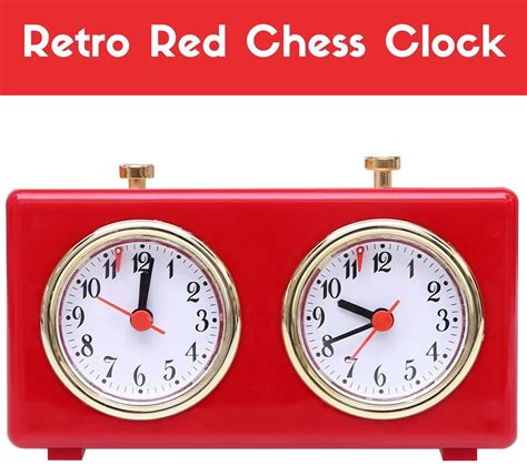 Retro Analog Chess Clock Timer - Wind-Up Mechanical India | Ubuy