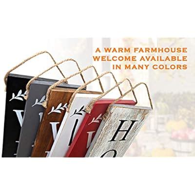 Buy MAINEVENT Tall Outdoor Welcome Sign For Front Porch Standing Decor ...
