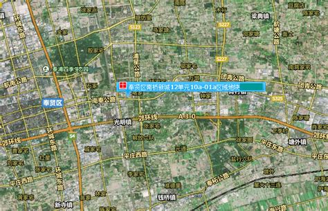 上海奉贤区南桥地图-上海奉贤区南桥镇地图