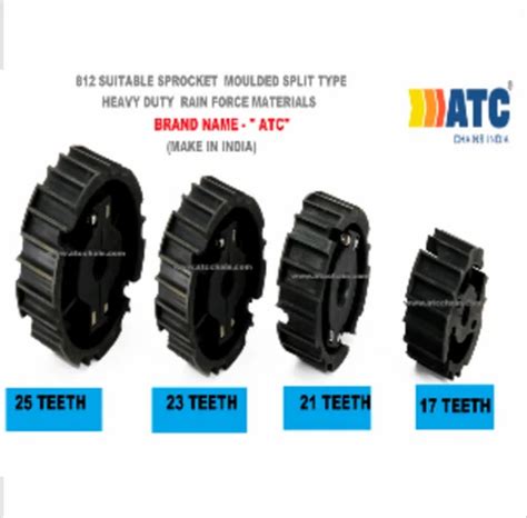 CONVEYOR SLAT CHAIN SPROCKET - MOULDED, SOLID - Plastic Tooth Sprockets ...
