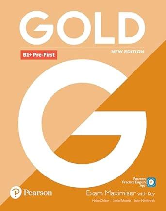 Buy Gold B1+ Pre-First New Edition Exam Maximiser with Key Book Online ...