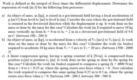 Work Integral Formula 的图像结果