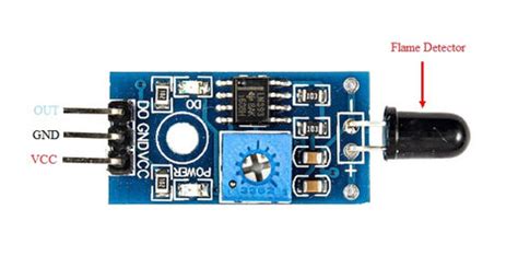 Flame Sensor Infrared Receiver Ignition Source Detection Module