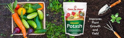 Casa De Amor Organic Potash Essential Fertilizer for Gardening (900 GM ...
