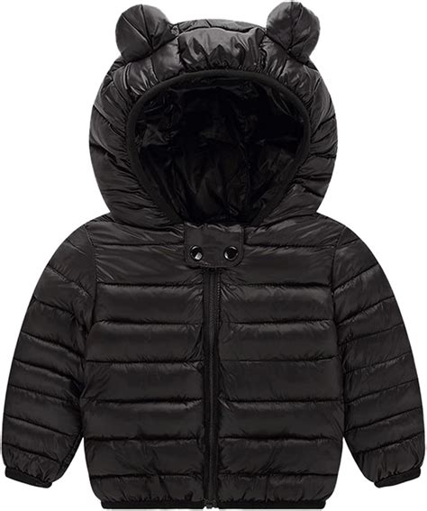 Buy Kaitobe Baby Jacket Winter Coat Light Puffer Padded Jacket Bear ...