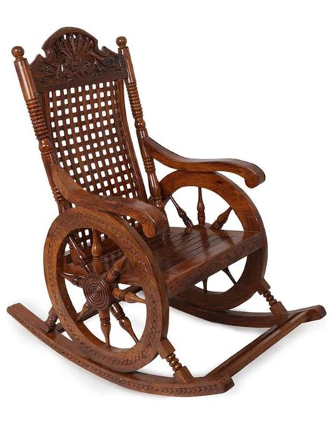 Wooden Rocking Chair Swing Chair Swaying Chair – Dime Store