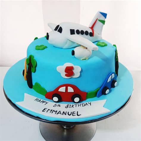Little Pilot Birthday Cake | Yummycake