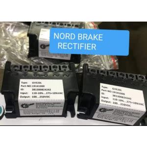 Nord Brake Rectifier Manufacturers In Chennai - Wintech Equipment