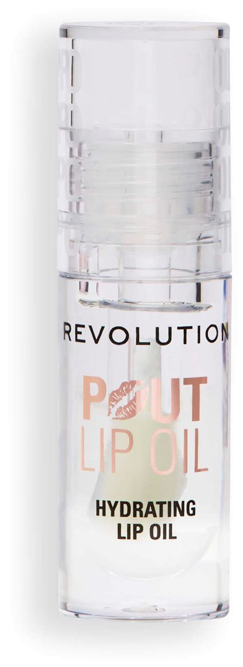 Revolution Beauty London Pout Lip Oil Lychee Clear | lyko.com