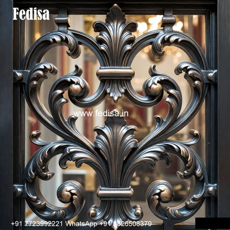 Window Grill Design With Artistic Structure Window Grid Designs - Fedisa