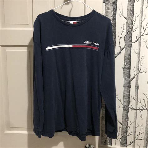 Vintage Tommy Jeans Hilfiger Denim Tee * Shirt is... | Depop