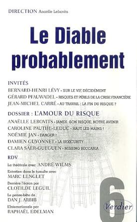 Amazon.in: Buy Revue le diable probablement 6 risque et responsabilite ...