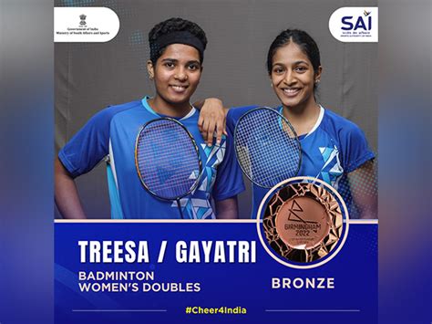 CWG 2022: India's Treesa Jolly-Gayatri Gopichand pair claim bronze in ...