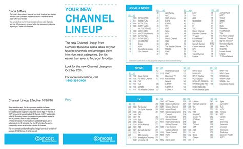 Comcast/Xfinity Channel Lineup 的图像结果