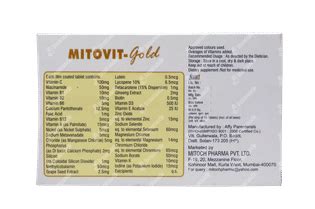 Mitovit Gold | Order Mitovit Gold Tablet Online at Truemeds