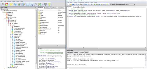 PostGIS SQL 的图像结果