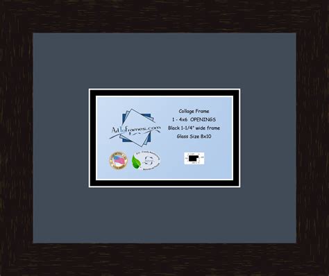 Art to Frames Double-Multimat-716-586/89-FRBW26061 Collage Frame Photo ...
