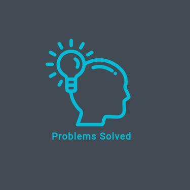 Problems solved | problems solved