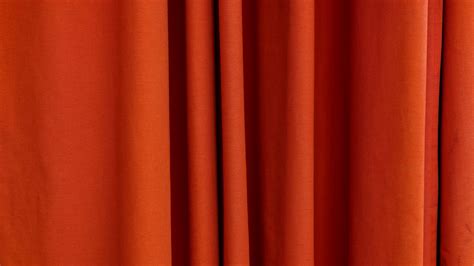Wallpaper curtain, fabric, orange, texture hd, picture, image