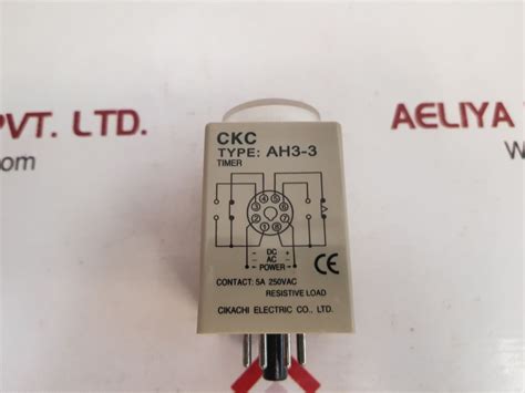 Cikachi electric ah3-3 time delay relay – Aeliya Marine Tech