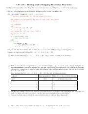 Image result for Tracing Recursion Worksheet