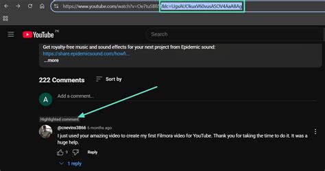 What Is the YouTube Highlighted Comment?