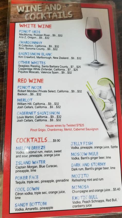 Gulf Shores Steamer Menu Prices at Johnnie Hart blog