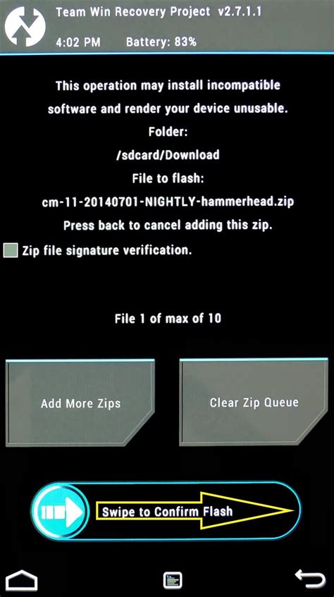 TWRP Recovery Tutorial 的图像结果