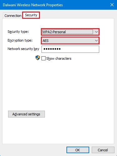 Как проверить тип безопасности WiFi в Windows 11/10