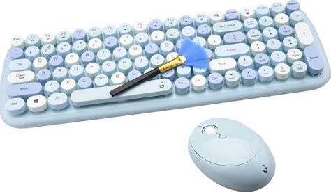 iGear KeyBee Retro Typewriter Inspired 2.4GHz Wireless Keyboard and ...