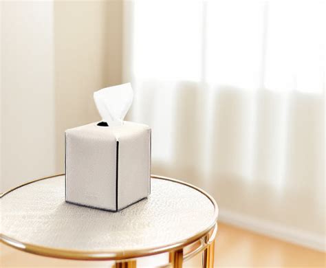 Cream Square Tissue Box – Maison SIA