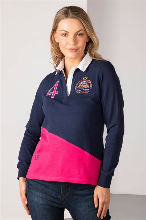 Ladies Diagonal Rugby Shirt UK | Rugby Shirts For Women - Rydale
