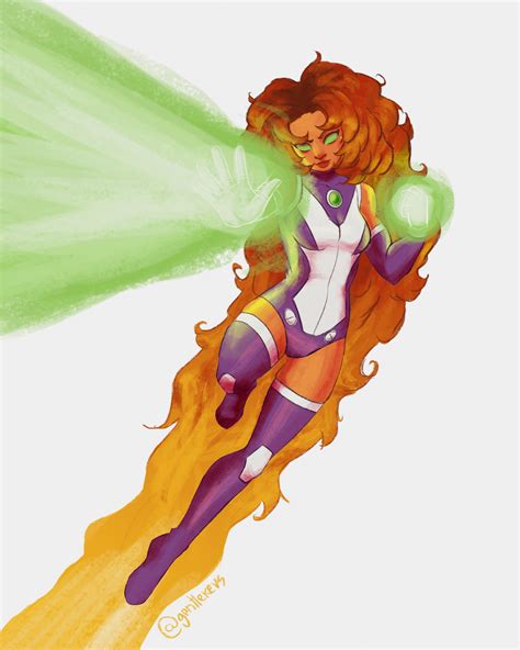 [Fan Art]Starfire by me @gentlekevs : r/DCcomics