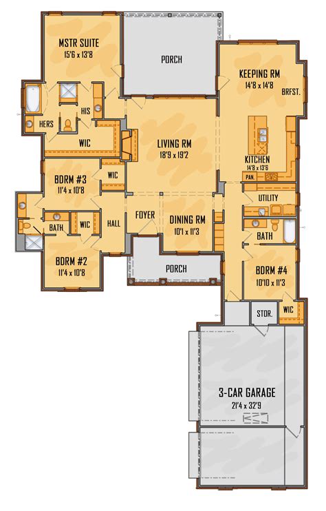 Southwest House Plans - Southwest Home Floor Plans & Designs