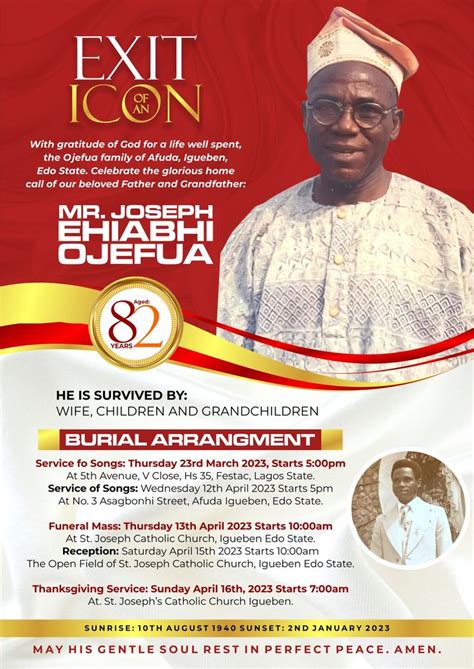 Pin by Denise on Obituary | Flyer and poster design, Graphic design ...