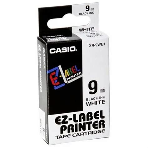 CASIO LABEL TAPES - Casio 12mm Black On White Trader - Wholesaler ...