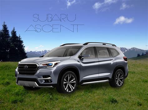 The Subaru Ascent SUV Concept with 3rd Row Seating | Hendrick Subaru ...