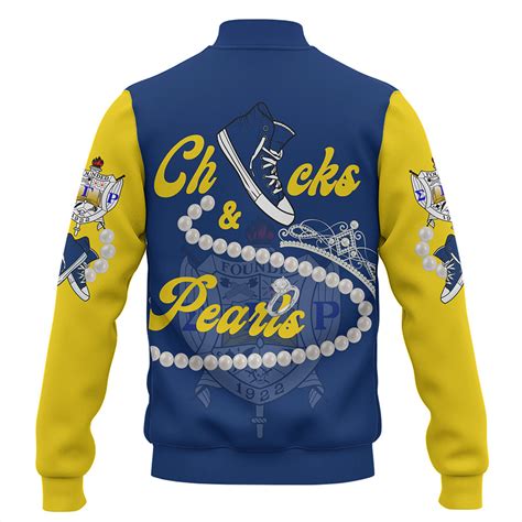Sigma Gamma Rho Baseball Jacket Chuck And Pearls