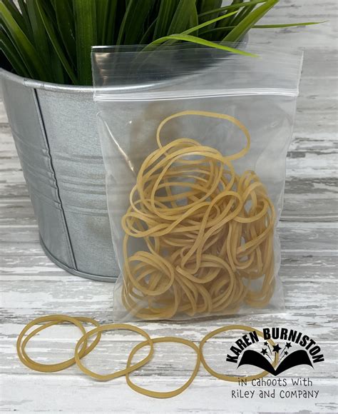 Rubber Bands - Size 12 SOFT stretch - KB Riley LLC