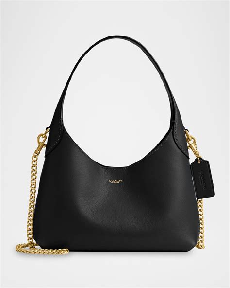 Coach Brooklyn 23 Grain Leather Shoulder Bag | Neiman Marcus